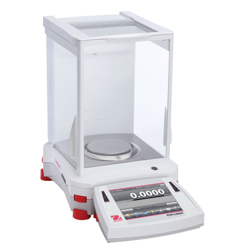 Analytical balance OHAUS Explorer EX124/AD (120 g, 0.0001 g, internal calibration)