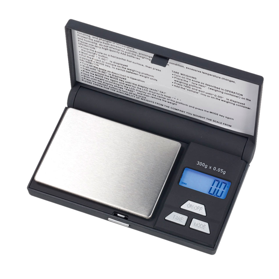 Portable scales OHAUS YA-302 (300 g, 0.05 g, external calibration)