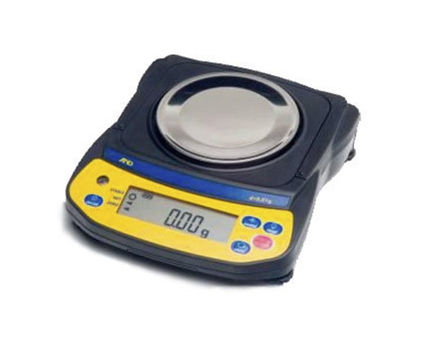 Laboratory scales AND EJ-120 (120 g, 0.01 g, external calibration)