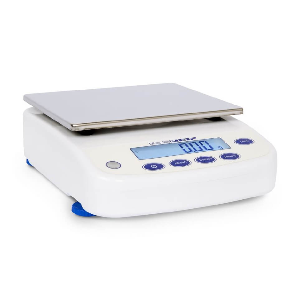 Compact chemical scales Gosmetr VT-1500 (1500 g, 0.02 g, external calibration)