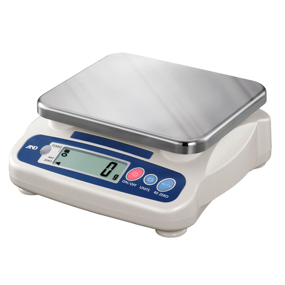 Portion scales AND NP-5000S (5000 g, 2 g, external calibration)