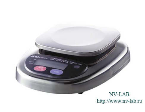 Portion scales AND HL-1000WP (1000 g, 0.5 g, external calibration)