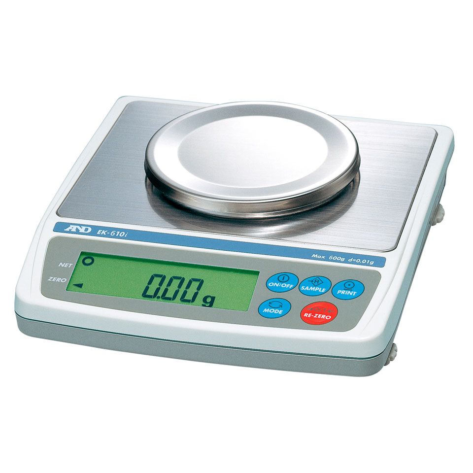 Laboratory scales AND EK-600i (600 g, 0.1 g, external calibration)