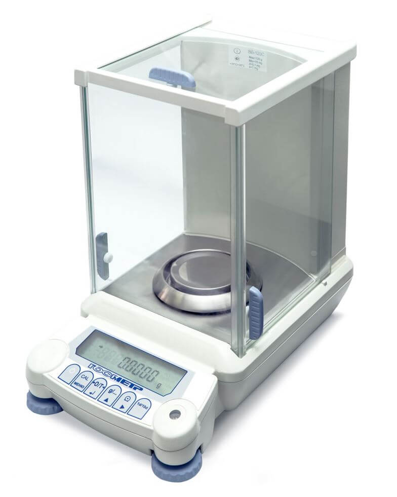 Analytical balance Gosmetr VL-320S (320 g, 0.0001 g, self-calibration)
