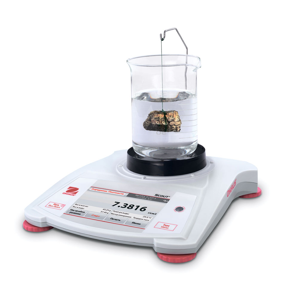 Portable scales OHAUS Scout STX223 (220 g, 0.001 g, external calibration)