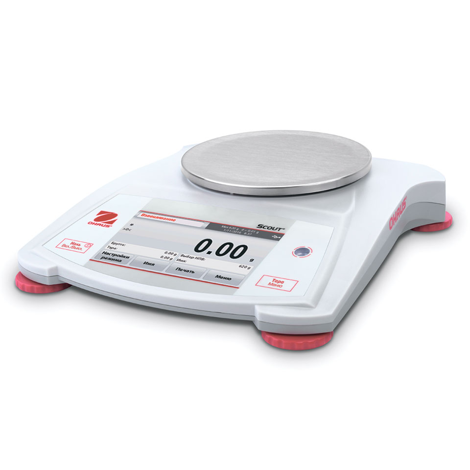 Portable scales OHAUS Scout STX422 (420 g, 0.01 g, external calibration)