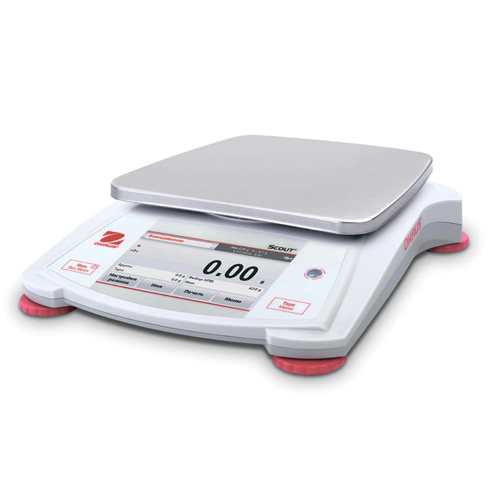 Portable scales OHAUS Scout STX2202 (2200 g, 0.01 g, external calibration)