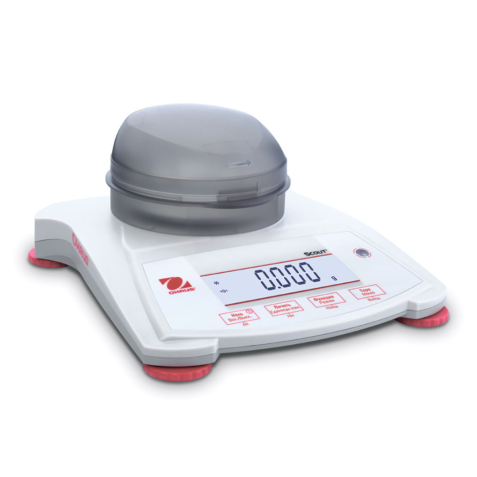 Portable scales OHAUS Scout SPX123 (120 g, 0.001 g, external calibration)