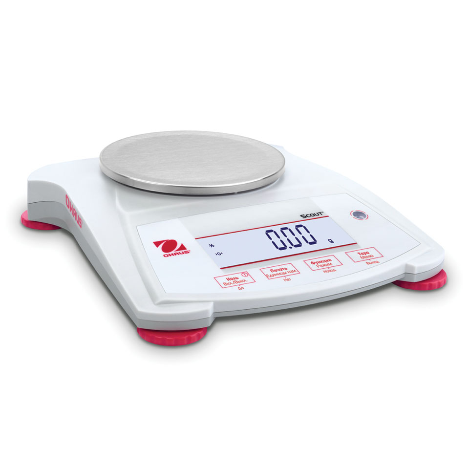 Portable scales OHAUS Scout SPX222 (220 g, 0.01 g, external calibration)