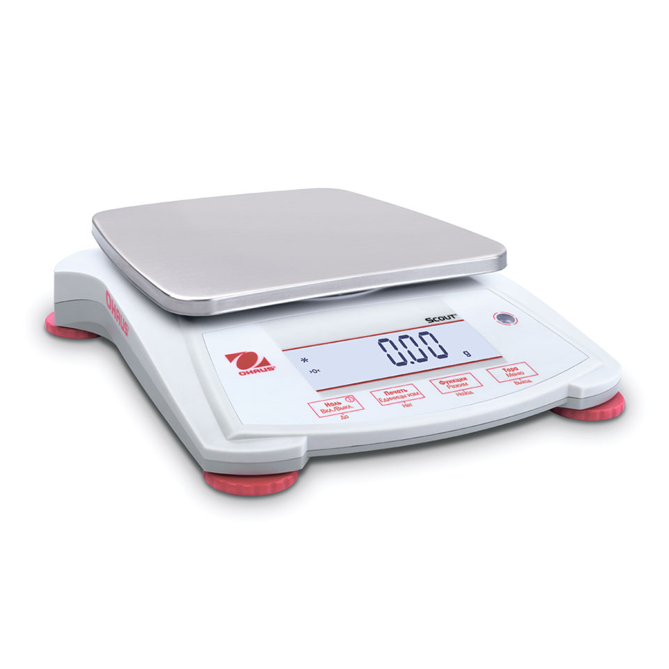 Portable scales OHAUS Scout SPX621 (620 g, 0.1 g, external calibration)