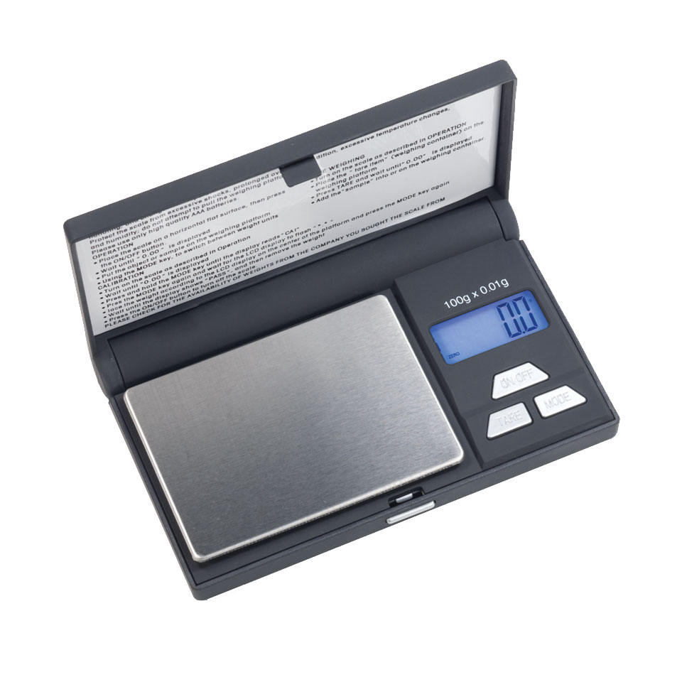 Portable scales OHAUS YA-102 (100 g; 0.01 g, external calibration)