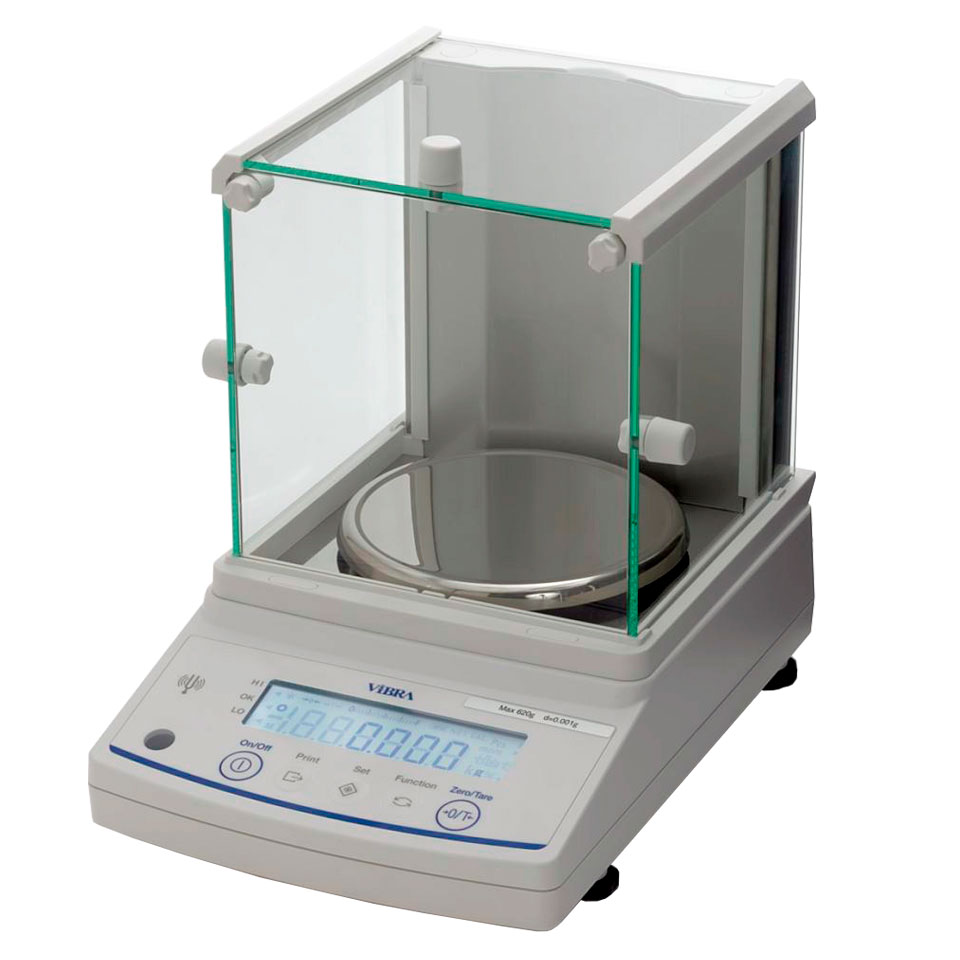 Laboratory scales VIBRA AB-623RCE (620 g, 0.001 g, internal calibration)