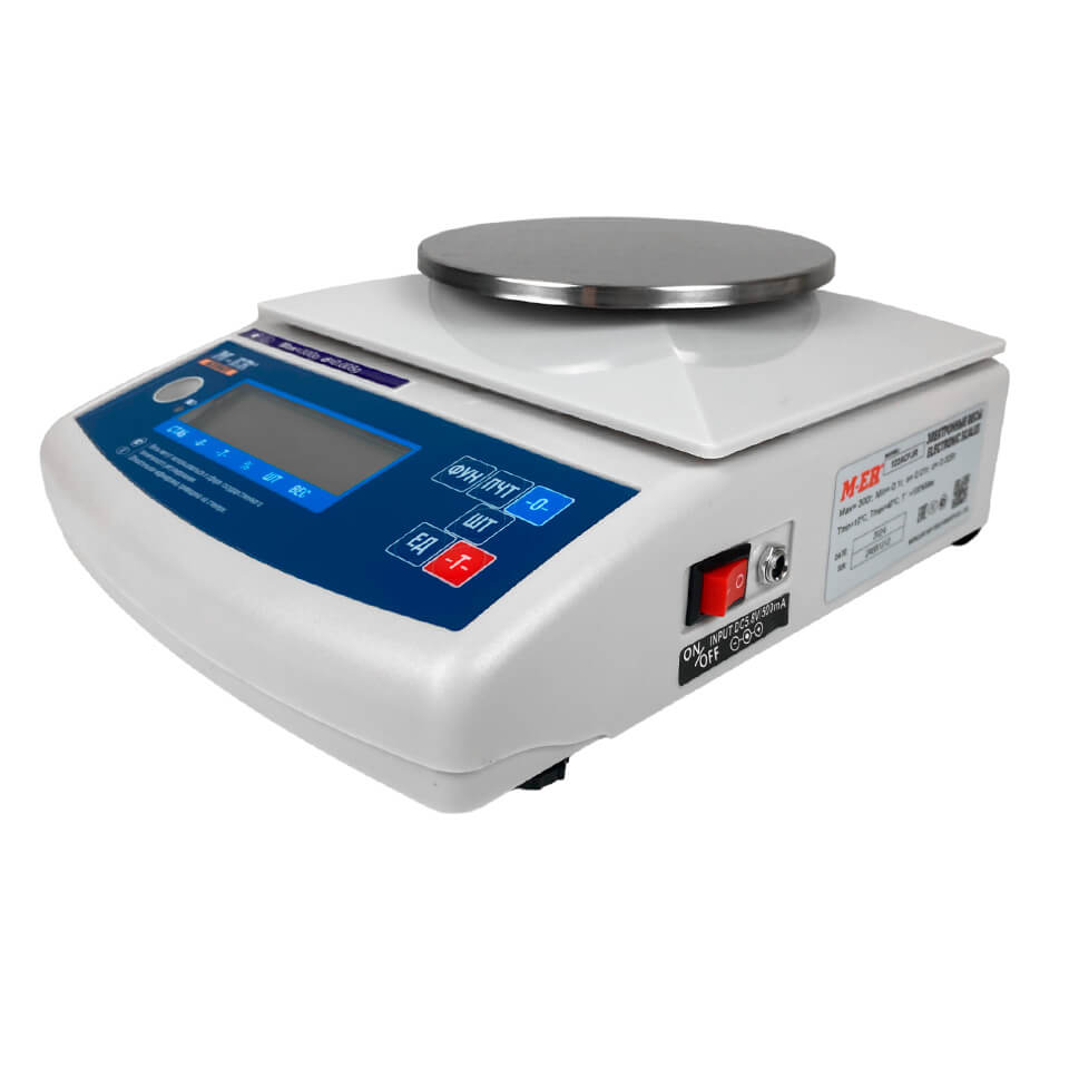 Laboratory scales MERTECH M-ER 122 ACFJR-300.005 ACCURATE LСD (300 g, 0.005 g, external calibration)