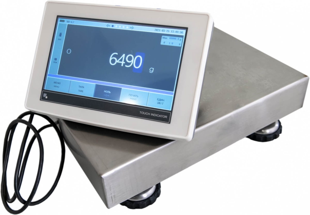 Laboratory scales DEMCOM DX-60KS (60 kg, 1 g, external calibration)