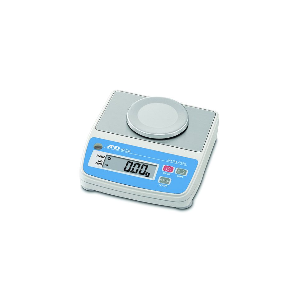 Portion scales AND HT-120 (120 g, 0.01 g, external calibration)