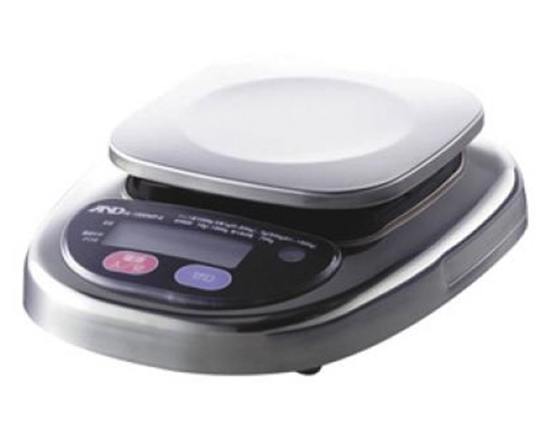 Portion scales AND HL-3000WP (3000 g, 1 g, external calibration)
