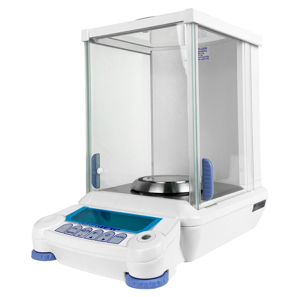 Semi-microbalance Gosmetr VL-220M (82 g / 220 g, 0.00001 g / 0.0001 g, self-calibration)