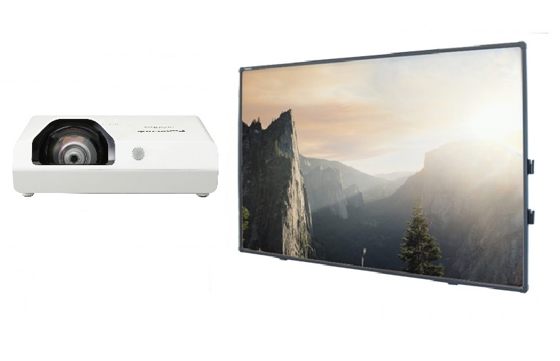 Интерактивный комплект 78" ActivBoard Touch DryErase 10 с проектором Panasonic PT-TW350E и креплением