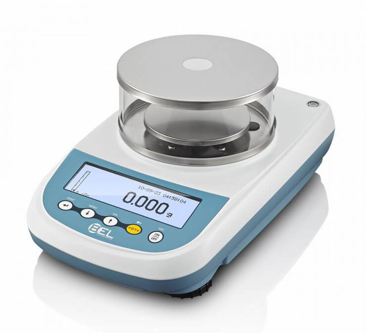 Laboratory scales BEL LG203i (210 g, 0.001 g, internal calibration)