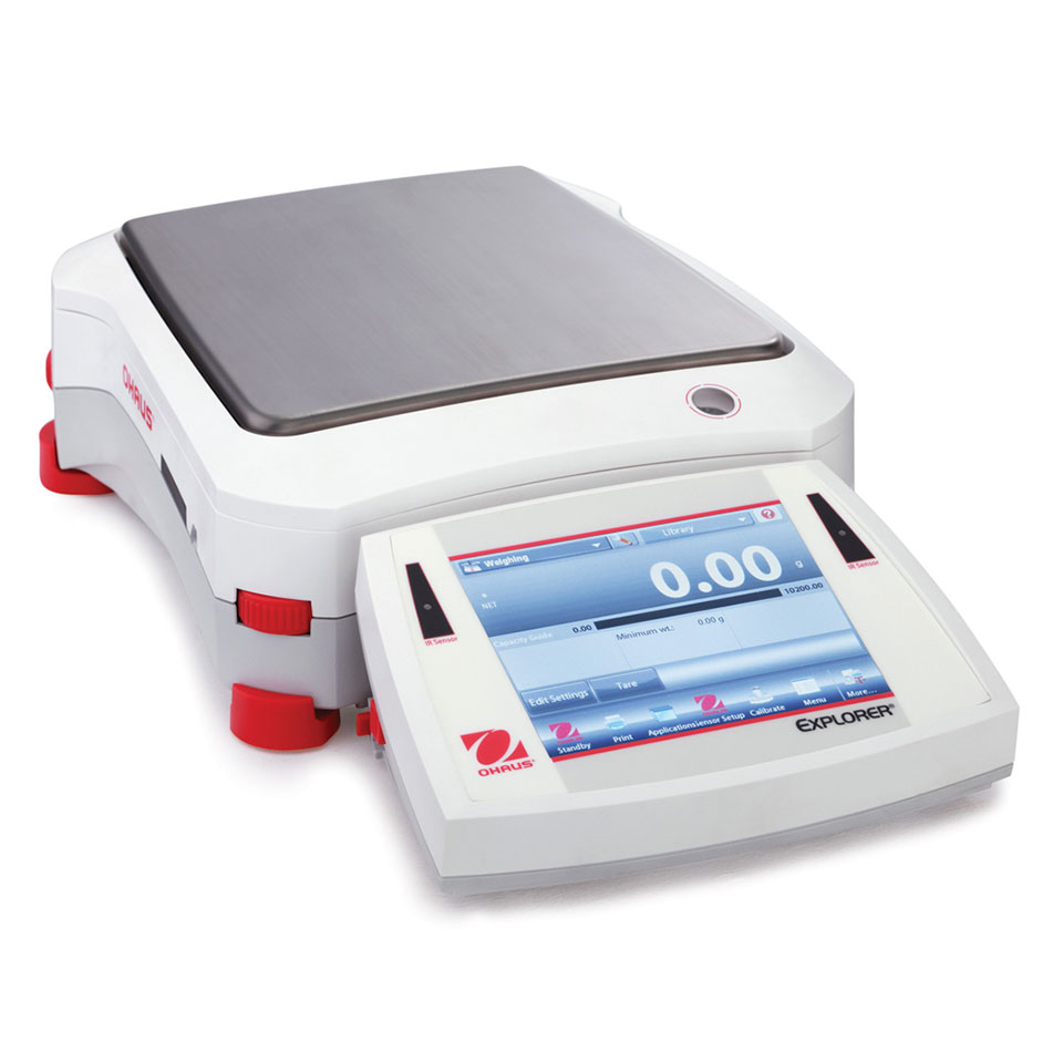 Precision scales OHAUS Explorer EX10201 (10200 g, 0.1 g, internal calibration)