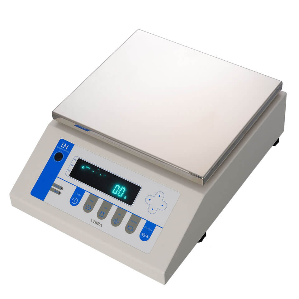 Laboratory scales VIBRA LN-21001 (21 kg, 0.1 g, external calibration)