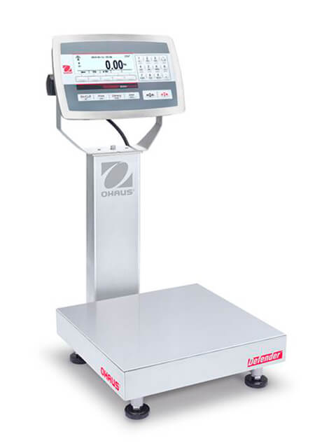 Waterproof platform scales OHAUS Defender 5000 D52XW15WQDR6 (6/15 kg, 0.5/1 g, external calibration)