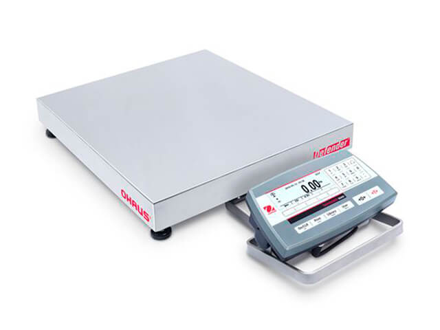 Waterproof platform scales OHAUS Defender 5000 D52XW15WQDR5 (6/15 kg, 0.5/1 g, external calibration)