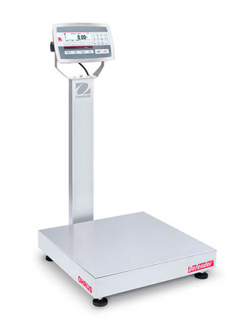 Waterproof platform scales OHAUS Defender 5000 D52XW60WTDL7 (30/60 kg, 2/5 g, external calibration)