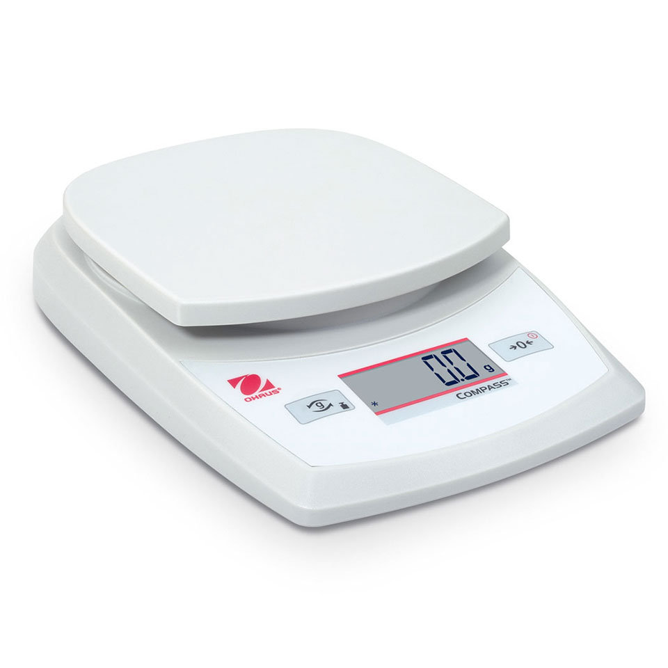 Portable scales OHAUS Compass CR5200 (5200 g, 1 g, external calibration)