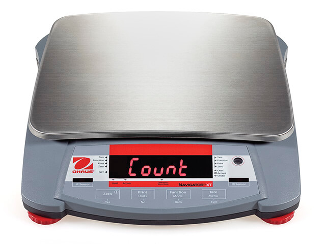 Portable scales OHAUS Navigator NVT16000RU/2 (16000 g, 1 g, external calibration)