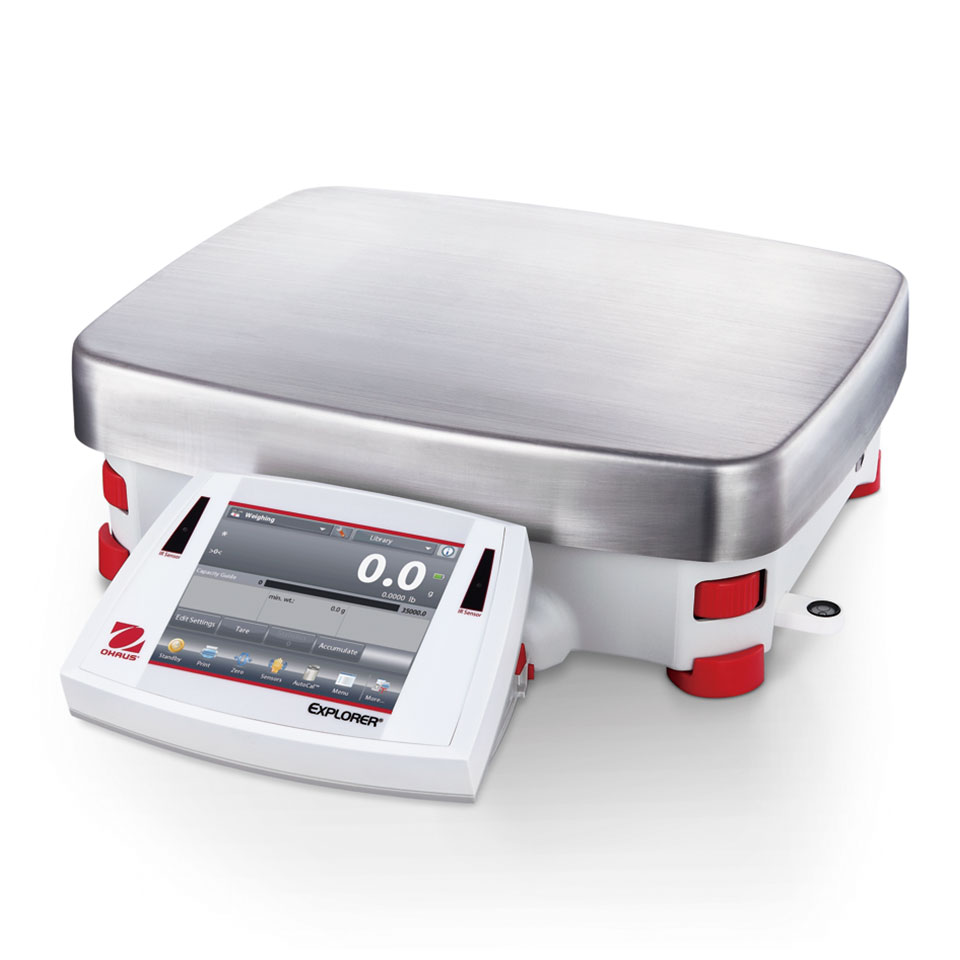 Precision heavy-duty scales OHAUS Explorer EX32001 (32000 g, 0.1 g, internal calibration)
