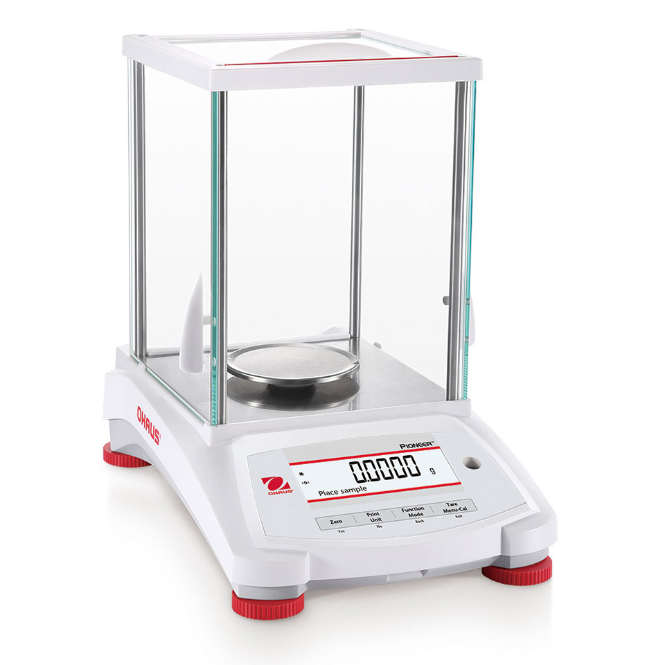 Analytical balance OHAUS Pioneer PX124/E (120 g, 0.0001 g, external calibration)