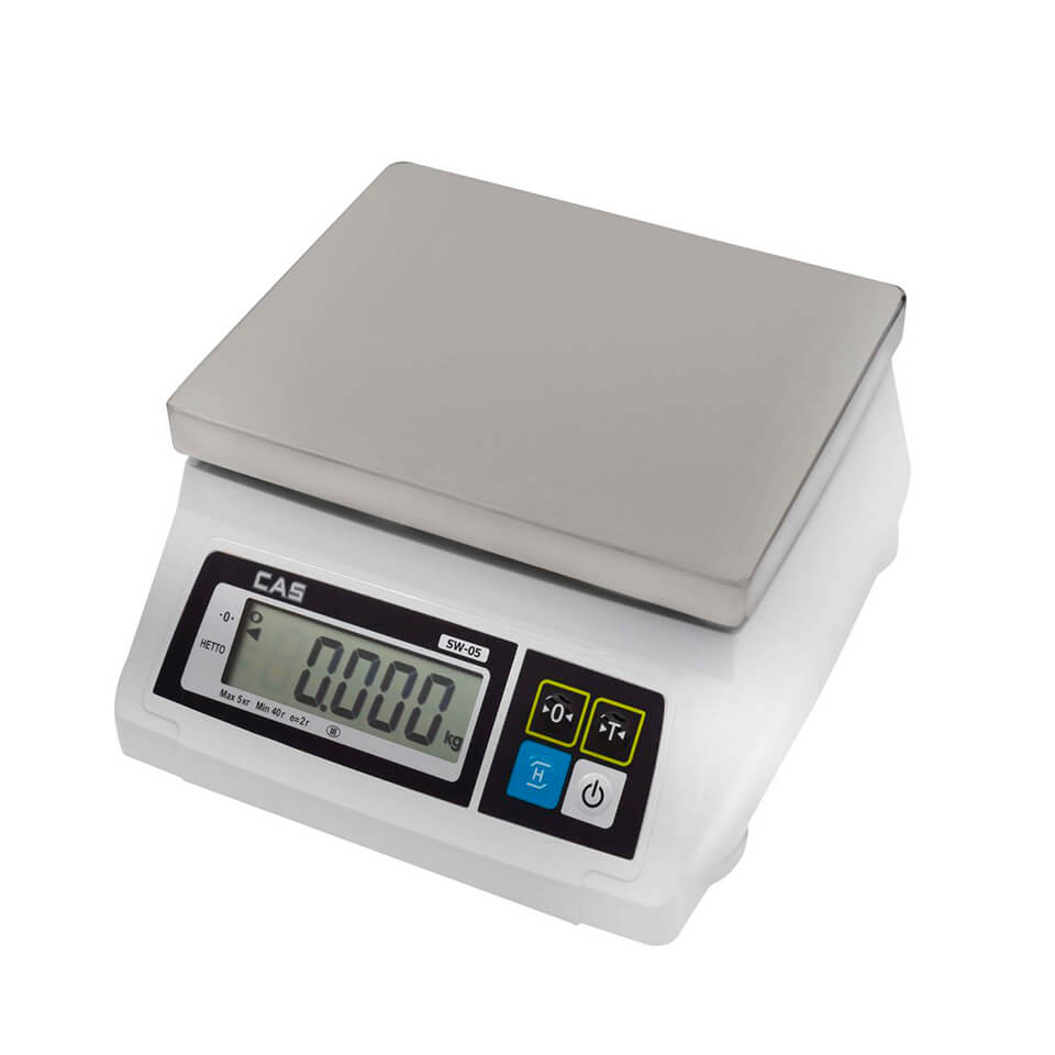 Portion scales CAS SW-5 (5 kg, 2 g, 40 g)