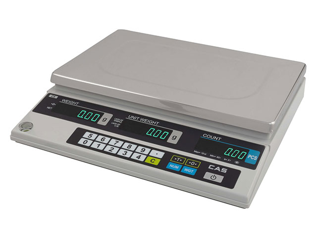 Portion scales CAS CS-2.5 (2.5 kg, 0.5 g, external calibration)