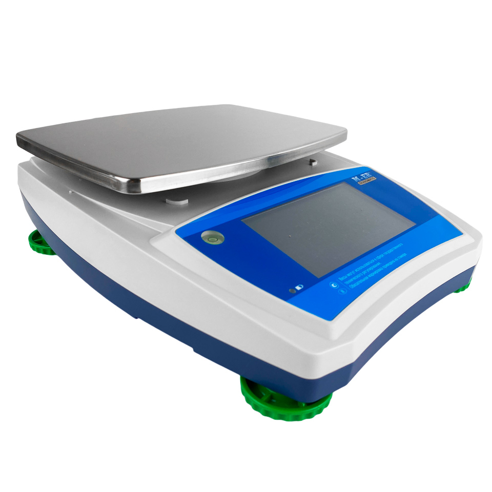 Laboratory scales MERTECH M-ER 123 ACF-3000.1 SENSOMATIC TFT (3 kg, 0.1 g, external calibration)