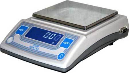 Laboratory scales Vesta VM1502M-II (1500 g, 10 mg, internal calibration, with verification)