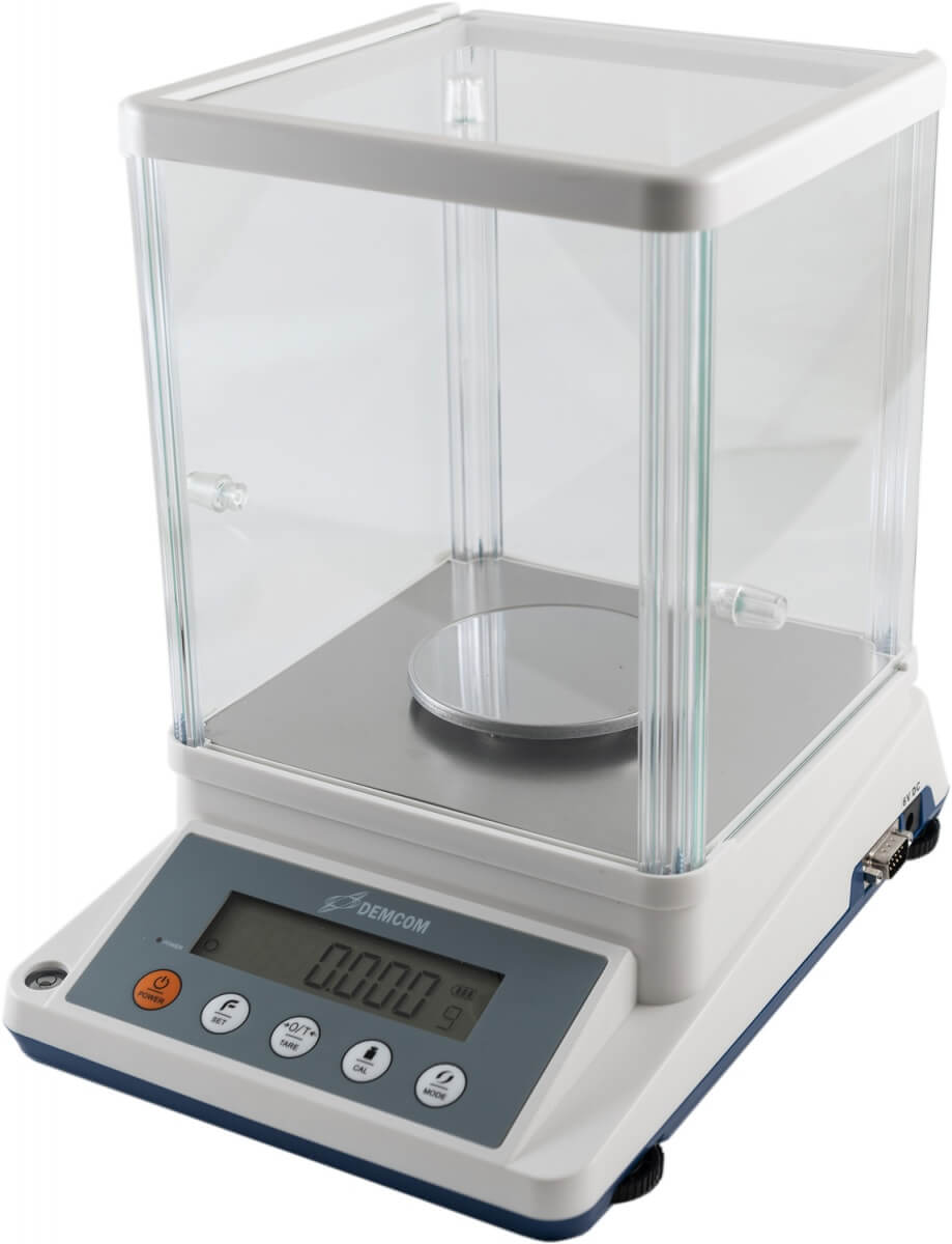 Laboratory scales DEMCOM DL-203 (210 g, 0.001 g, external calibration)