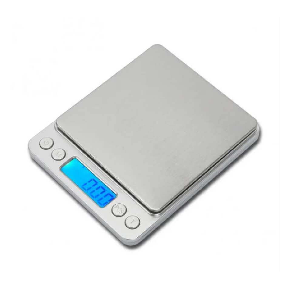 High-precision portable scales MERTECH M-ETP2 FLAT (2 kg, 0.1 g, internal calibration)