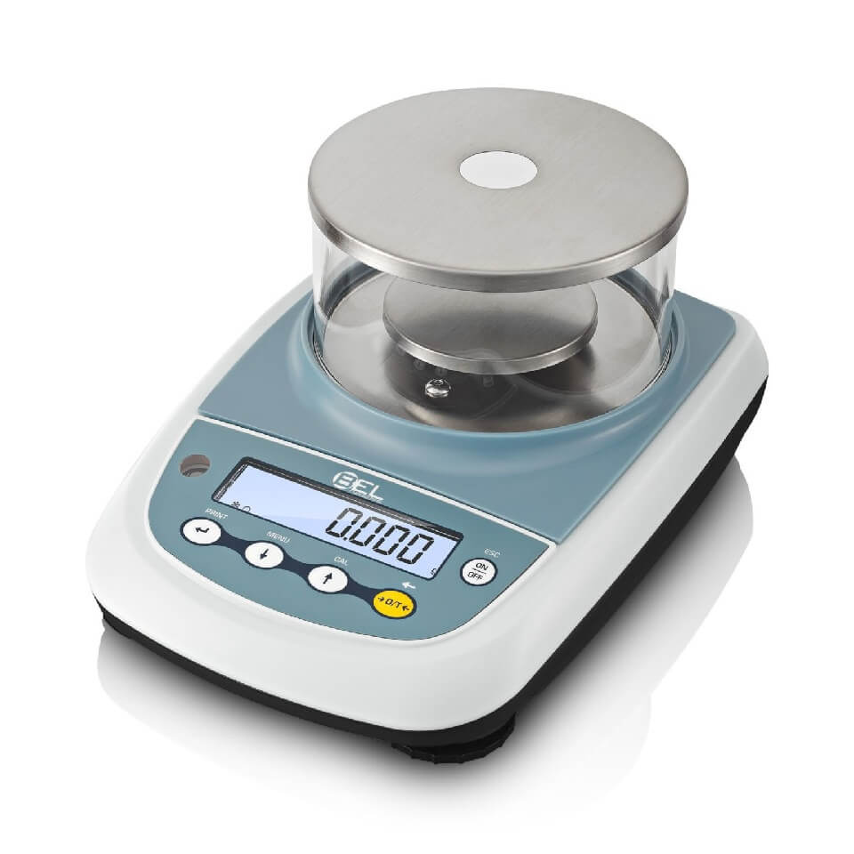 Laboratory scales BEL S203 (210 g, 0.001 g, external calibration) with initial verification