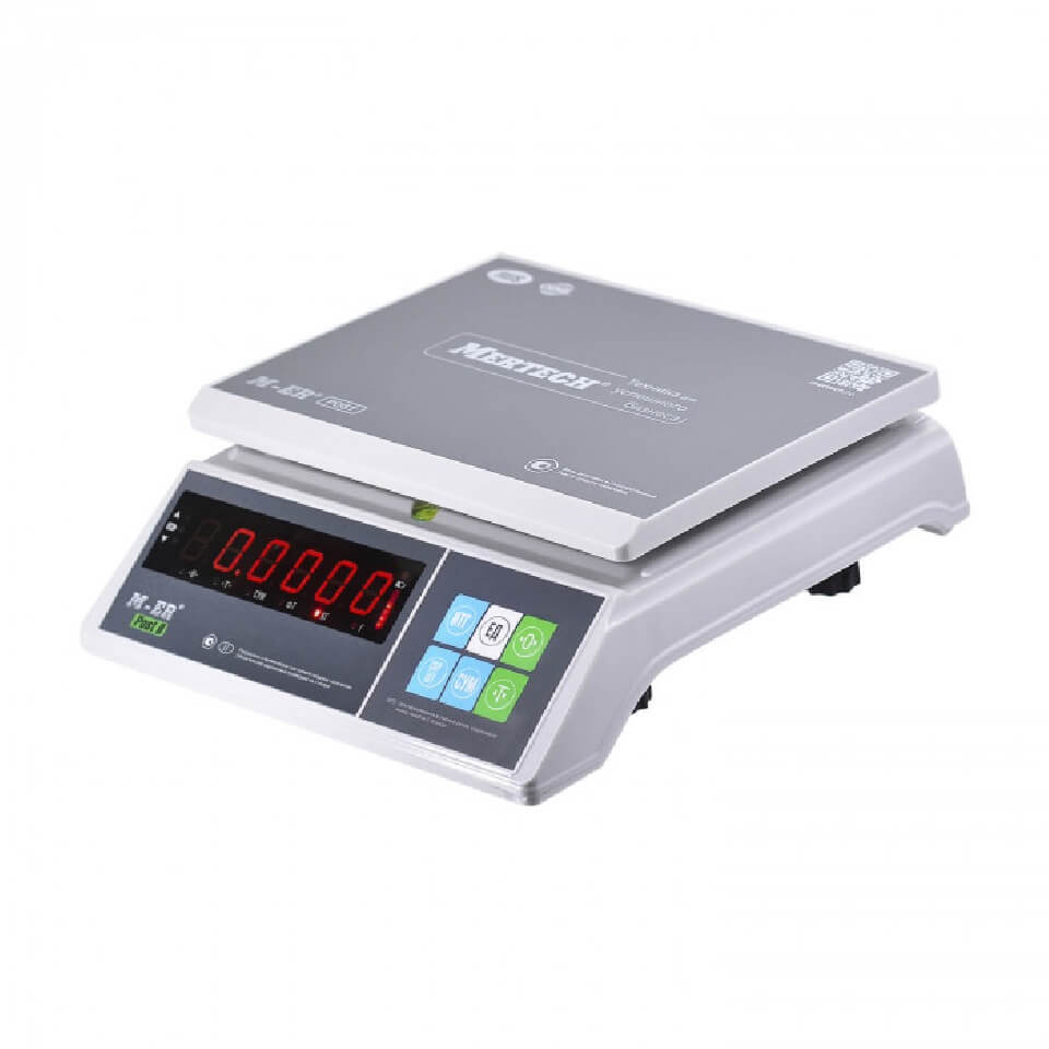 Portion scales Mertech M-ER 326 AFU-3.01 Post II LED (dual display) (3 kg, 0.1 g, external calibration), 3862