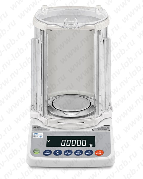 Analytical balance AND HR-250AZ (252 g, 0.1 mg, internal calibration)
