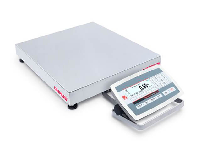 Waterproof platform scales OHAUS Defender 5000 D52XW150WQDX5 (60/150 kg, 5/10 g, external calibration)