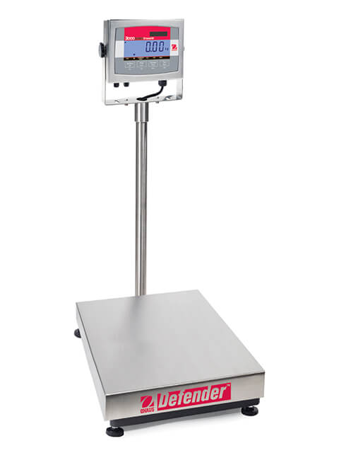 Platform scales OHAUS Defender 3000 D32XW300VX (300 kg, 50 g, external calibration)