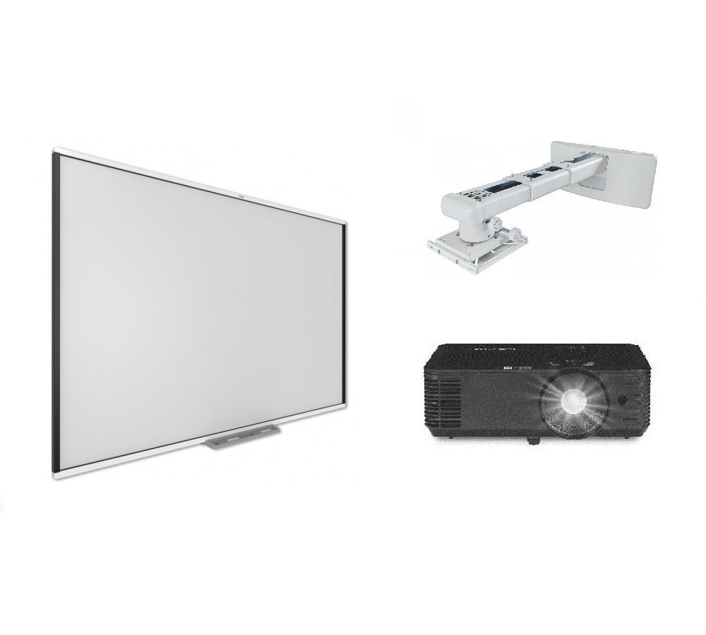 Интерактивный комплект SMART Board SBM777V-43 с проектором SMART V31 и креплением Digis DSM-14K