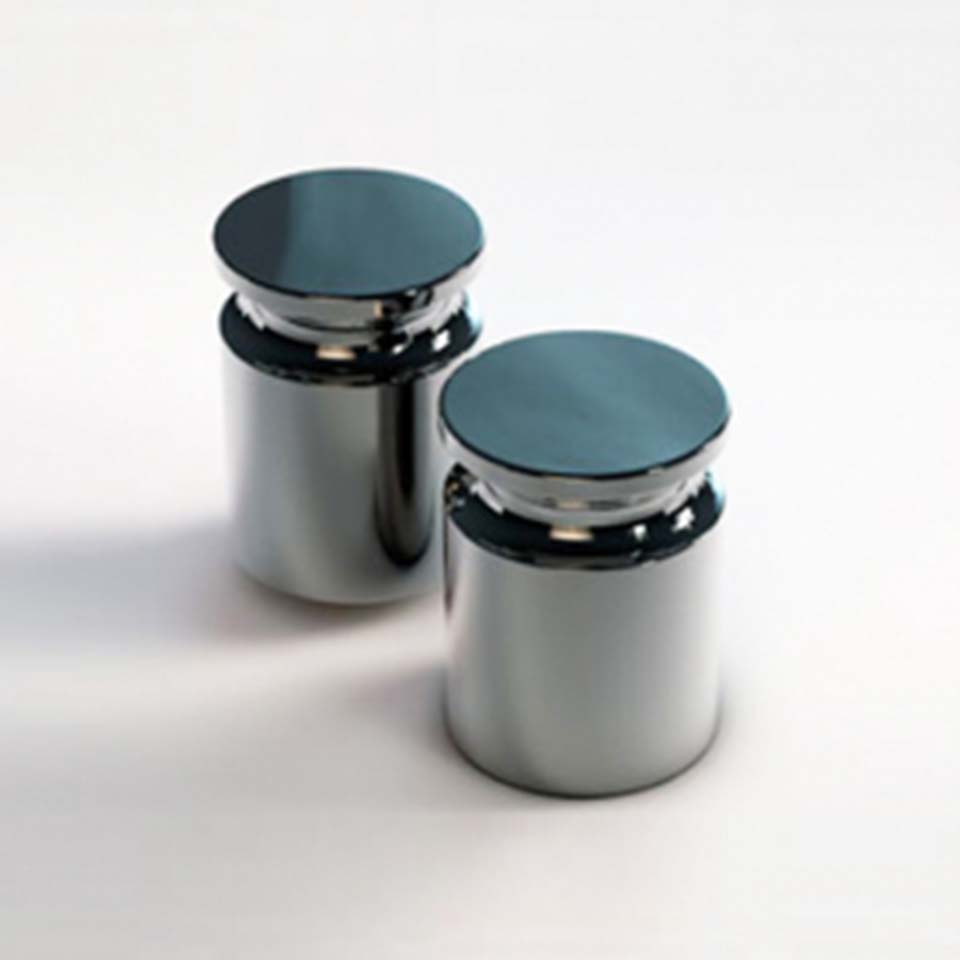 Cylindrical weight P 10 kg M1 TsP-S (with groove, with verification)