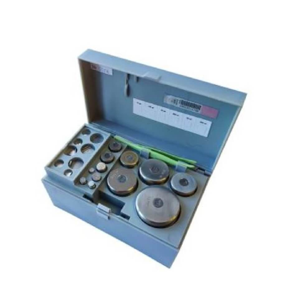 Set of weights NT MIZ M1 (10 mg - 500 g) with verification