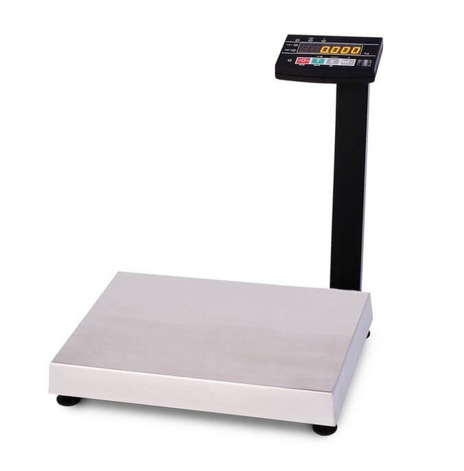 Tabletop platform waterproof scales Massa-K MK-15.2-AV20 (6 / 15 kg, 2 / 5 g, external calibration)