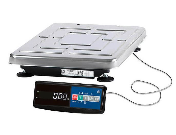 Commodity floor scales Massa-K TV-S-60.2-A1 (30/60 kg, 10/20 g, external calibration)