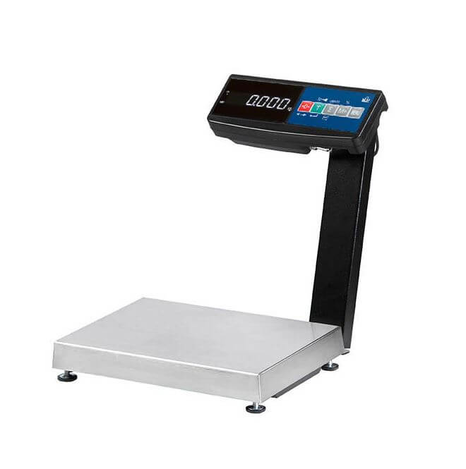 Tabletop platform waterproof scales Massa-K MK-15.2-AV11 (6/15 kg, 2/5 g, external calibration)