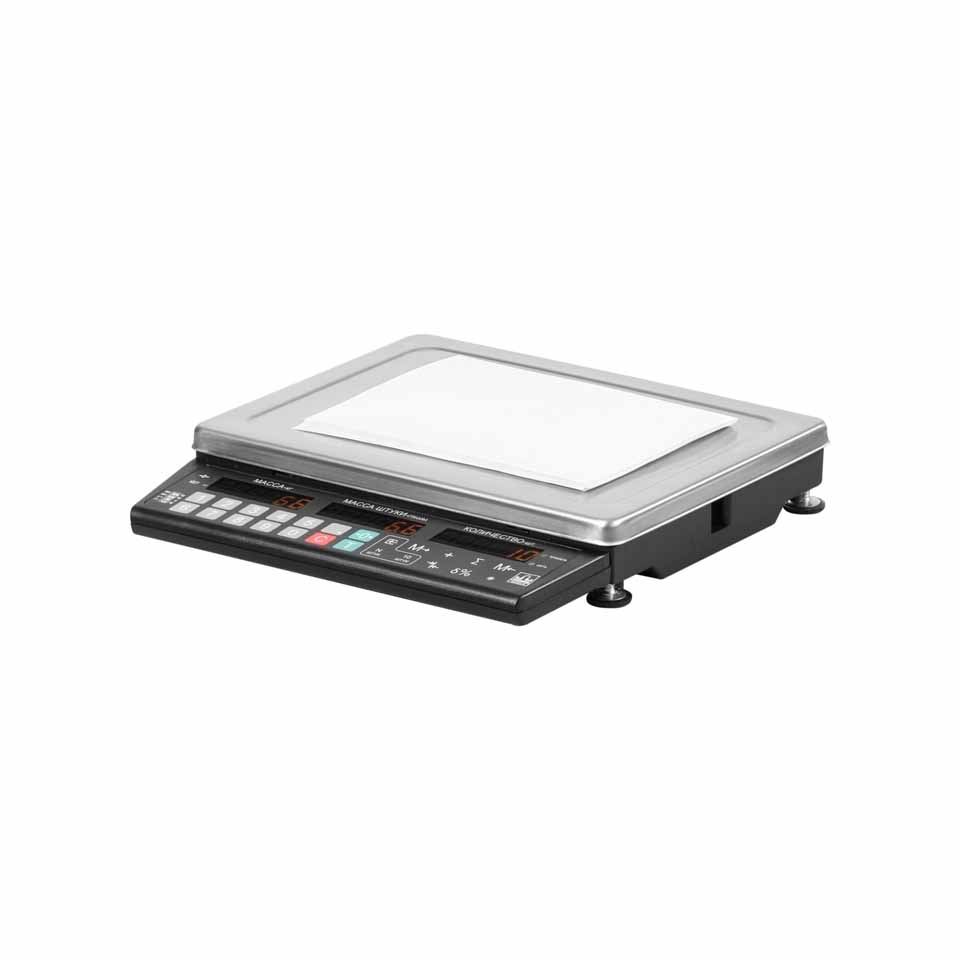 Counting scales Massa-K MK-3.2-S21 (3 kg, 0.5/1 g, external calibration)